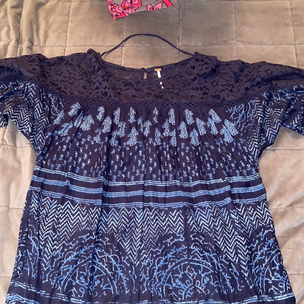 Free People blue dress, Sz XS